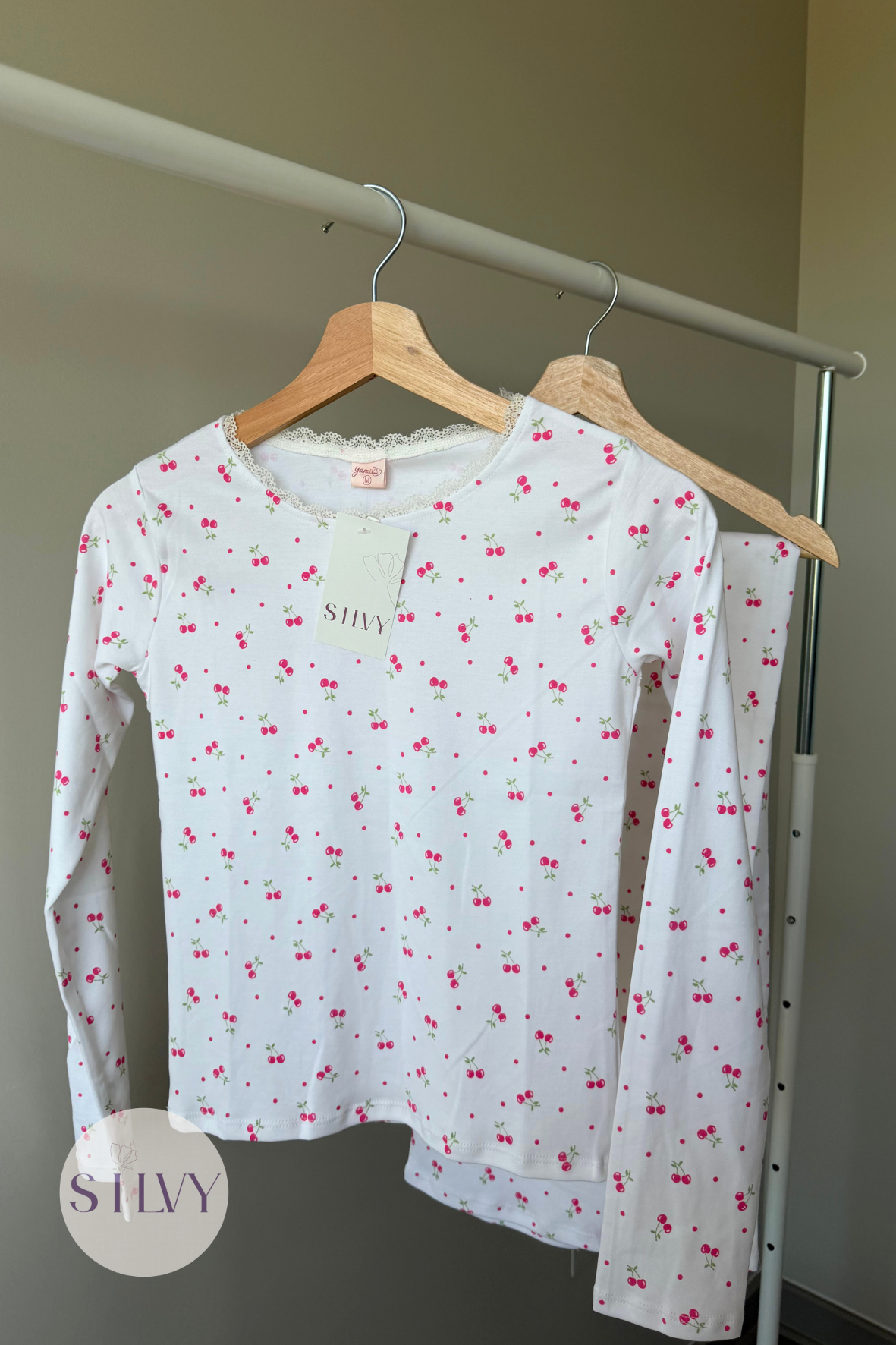 Pijama Mujer Cherry