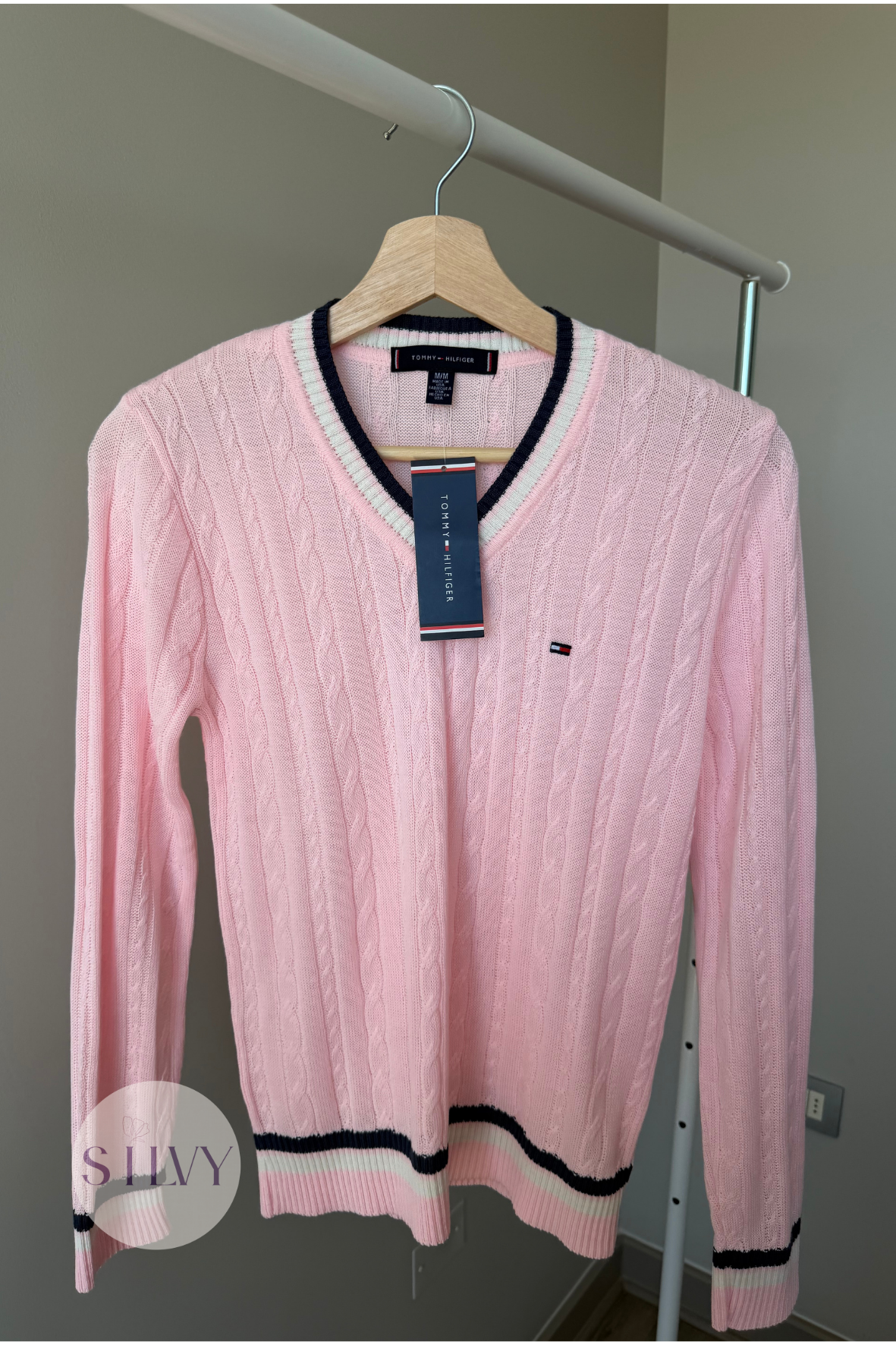 Sweaters Algodon Hilo Con Cuello V