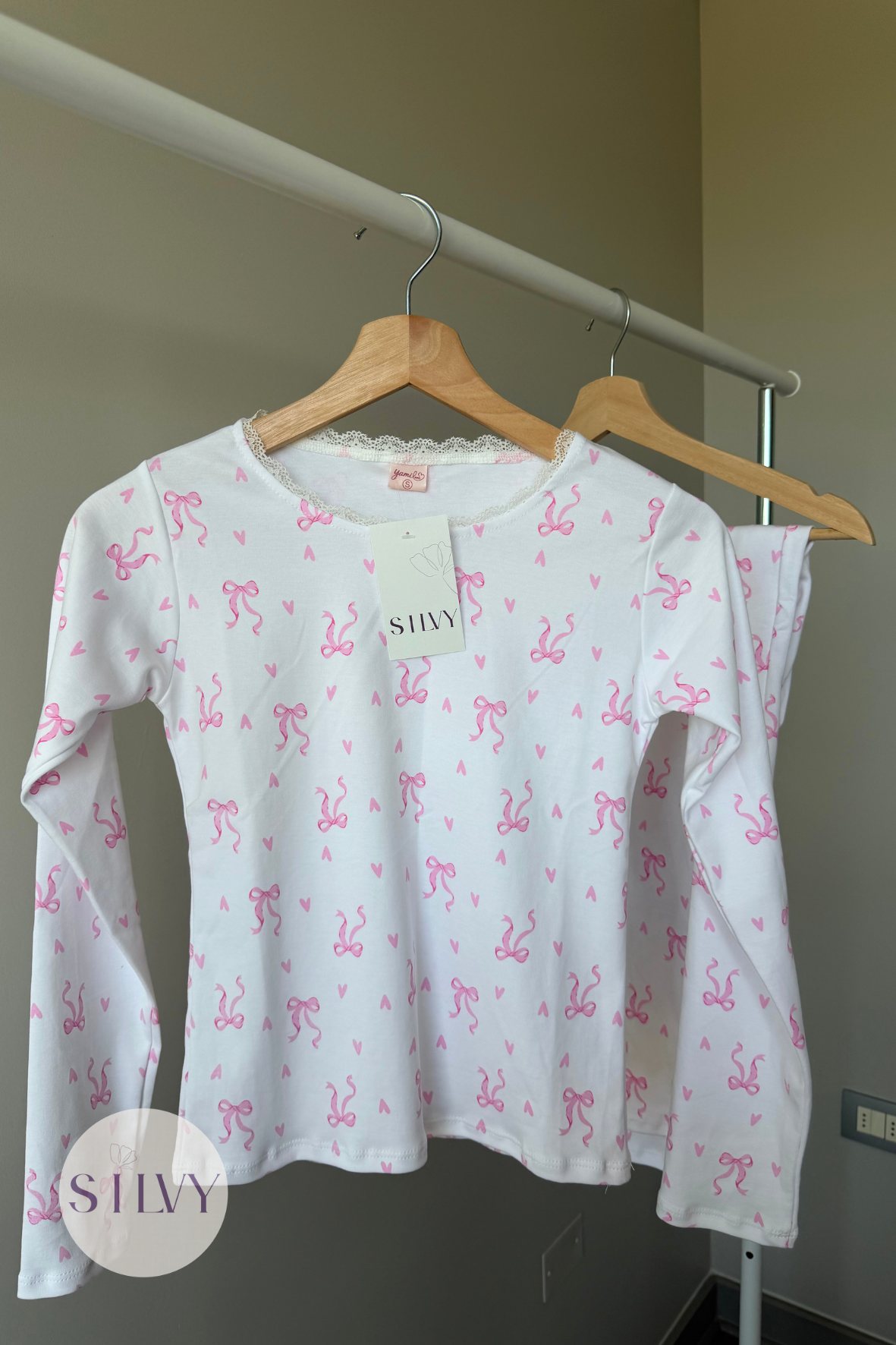 Pijama Mujer Lazos