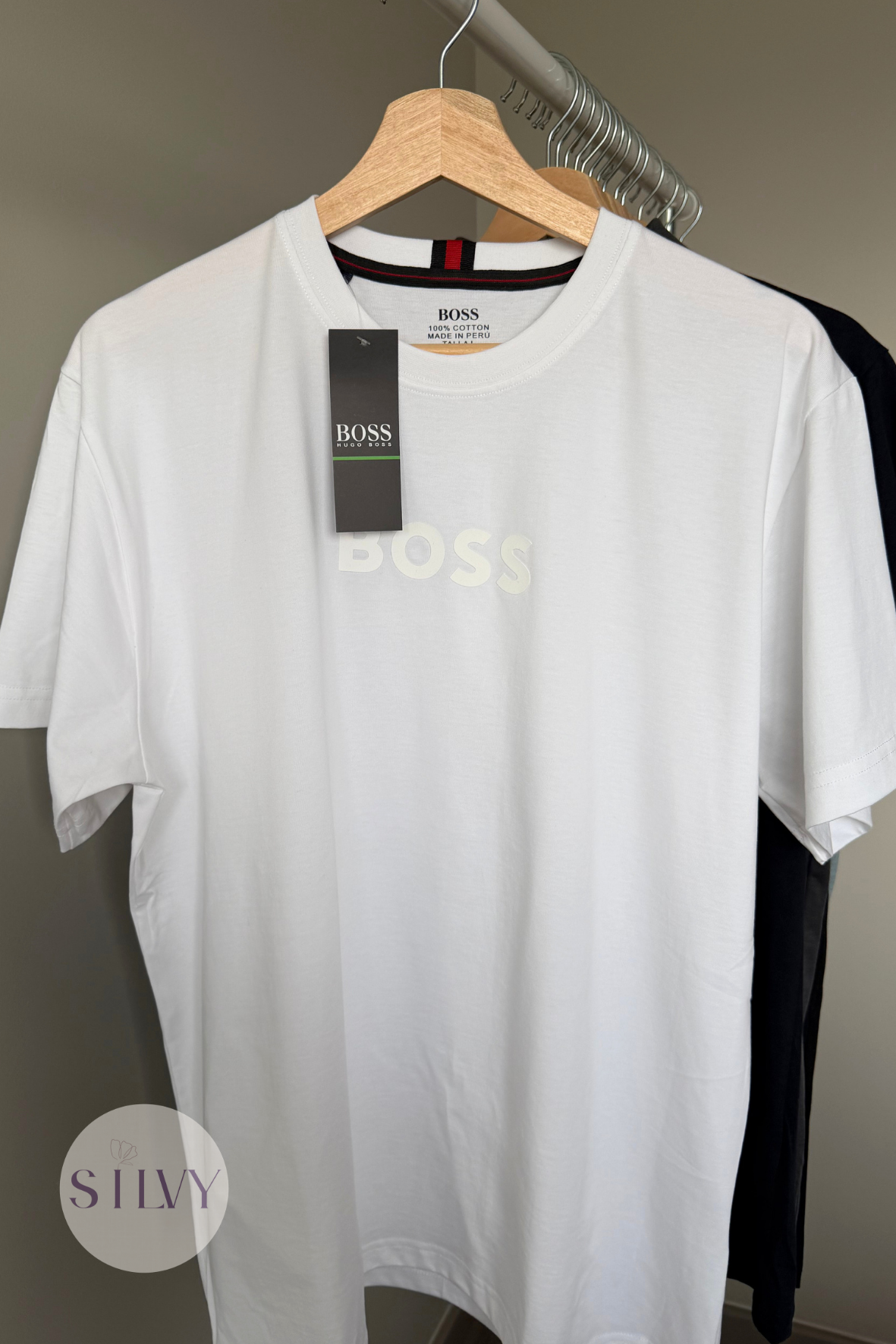 Polera Hombre Marca (L)