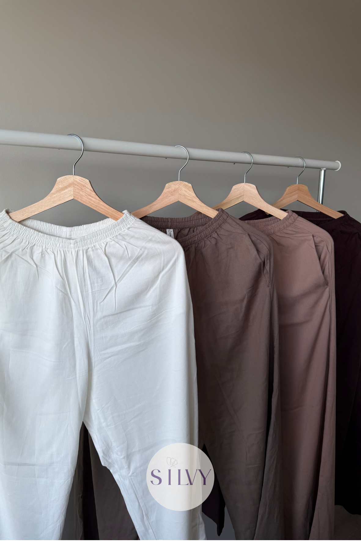 Pantalones Palazo Macarena Blanco
